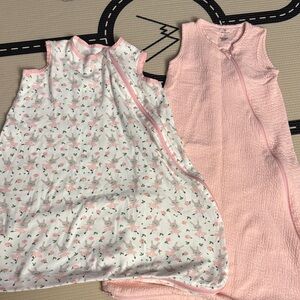 Bundle of 2 honest sleep sack size L 12-18M